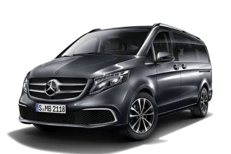 Mercedes V-Class van in grey